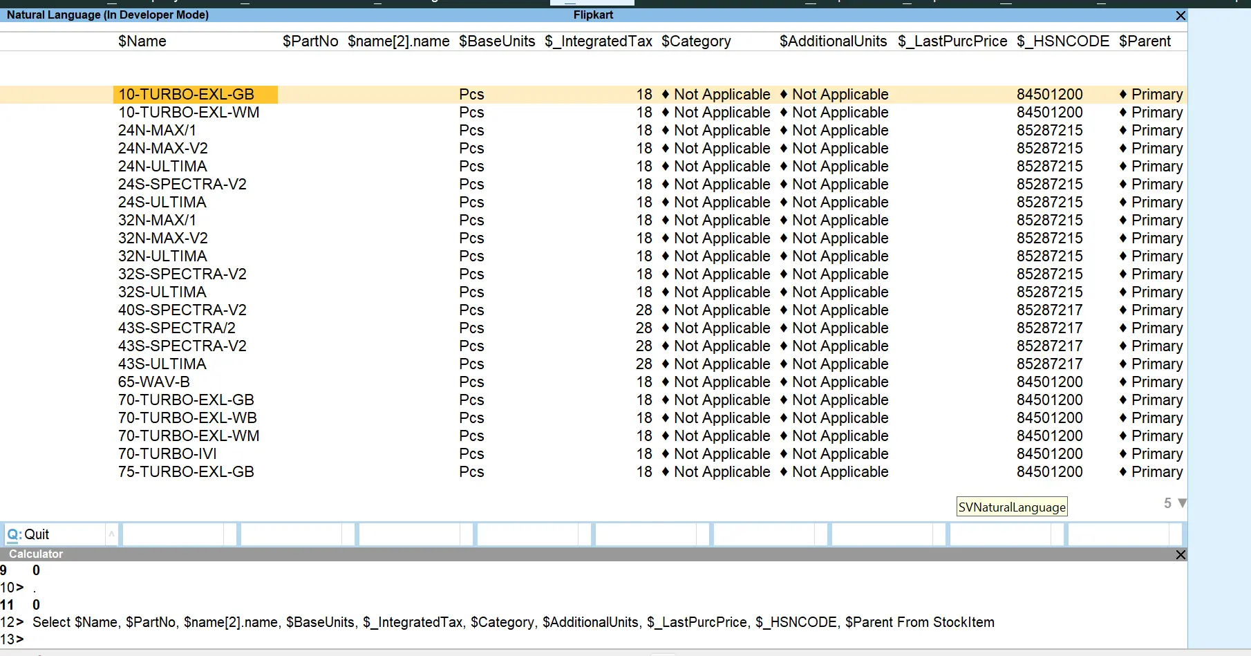 Ledger Export