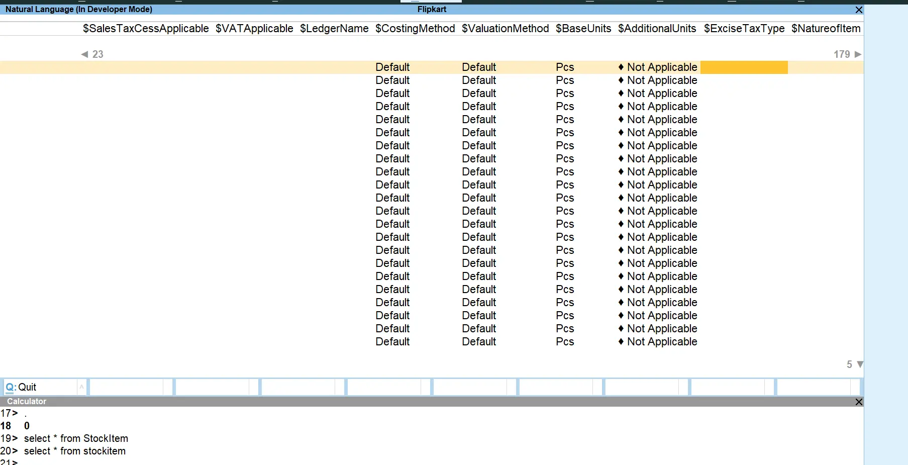 Ledger Export